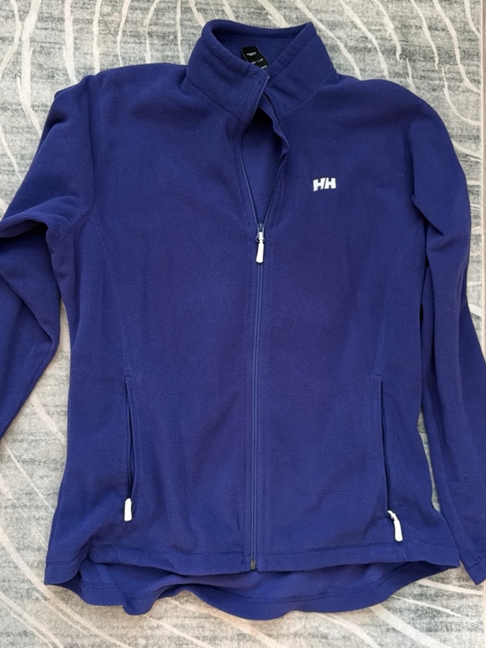 Helly Hansen Women's Deep Blue Full-Zip Fleece Jacket
